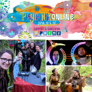 PlayThink ONLINE 2020 Earth OM Ether Festival Music Video and Live Set